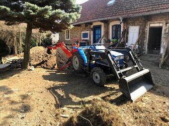 Malotraktor Iseki TA 235 repas 2022, 4x4, 24HP,nakl+podkp