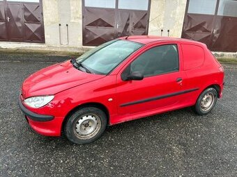 Peugeot 206, 1.4 hdi 2 místa, užitkový