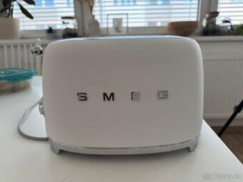 Topinkovač SMEG TSF01, 2x2, 50's Retro Style, matná bílá