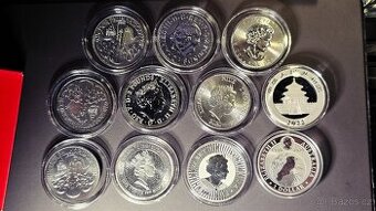 11 mincí investiční 11x1oz