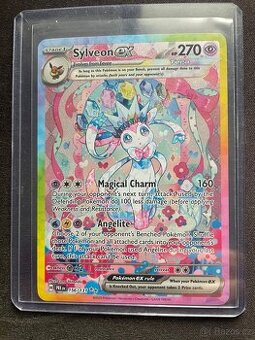 Prodám dvě pokemon karty Sylveon ex, Espeon ex