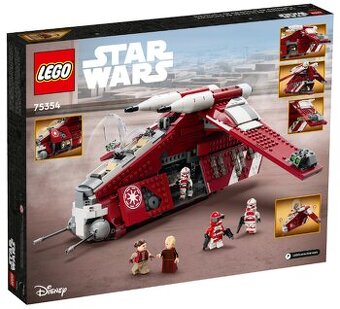 Nové LEGO 75354 Coruscantský dělový člun (Star Wars)