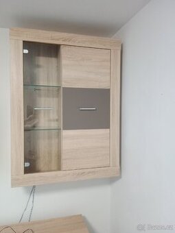 Nábytek do obývacího pokoje odstín dub sonoma