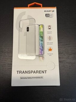 Aligator Transparent pouzdro na Samsung Galaxy A14 4G/5G/LTE