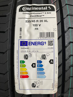 NOVÉ LETNÍ CONTINENTAL SC 5 235/45/20 100V SEAL DOT2025