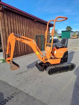 Minibagr Kubota U10-3 , rv. 2015, 1060 Mth, Top stav
