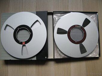 Magnetofonová páska a cívka BASF 26,5 cm