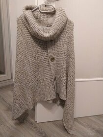 Delsi svetr - ponco styl - 1