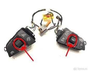 Ovládací tlačítka do volantu opel insignia, astra