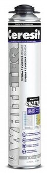 5x Pěna PU Ceresit Whiteteq Thermo&Sound, pistolová 750ml