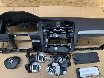 Airbagová sada Volkswagen golf 7, s originální deskou