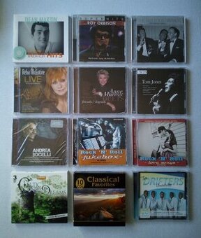 CD country, rock'n'roll a jiné