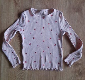 Žebrované triko Next, vel. 104/110