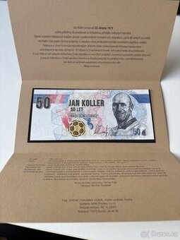 BANKOVKA / PAMĚŤOVKA JAN KOLLER 50 - NIKDY SE NEVZDÁVEJ