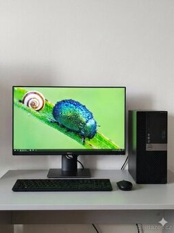 Rychlý Dell i5/16GB/SSD + Profesionální 24" IPS Monitor