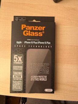 Sklo Ochranné IPhone 16 Plus/15 Plus Panzer Glass