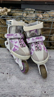 Dětské kolečkové brusle - rostoucí 30-33