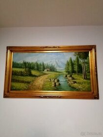 Obraz v rámu 140x79