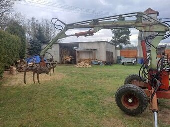 Nakladač unhz500 po opravě .funkční.