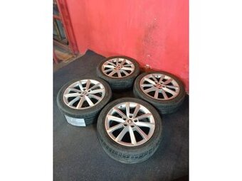 ALU disky ŠKODA 5x112 R17 s letními pneu 225/45 R17