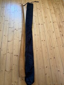 Zakázkové didgeridoo 190 cm javor + obal, hluboký zvuk C#2