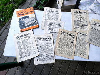 Kniha Jezdíme Trabantem +další knihy Trabant,opravy,údržba