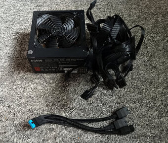 650W zdroj Cooler Master MPE-6501-ACABW + 12V-2x6 redukce