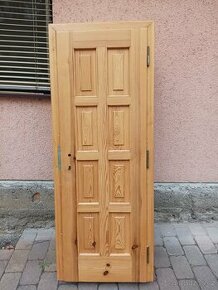 Dveře z masivu - Borovice - 60cm - 1