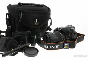Zrcadlovka Sony a65 + 18-200mm + Brašna - 1