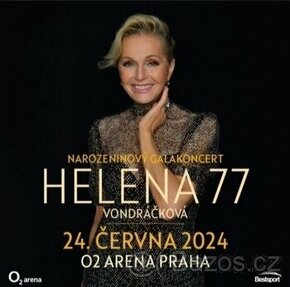 Prodám 2x lístek na koncert Heleny Vondráčkové