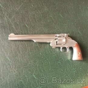 Revolver Smith Wesson 3 model ráže 44 krásný stav