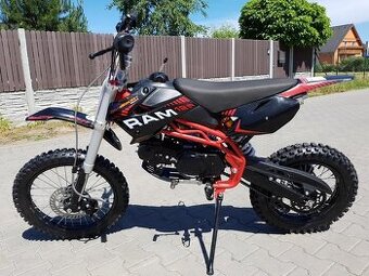Pitbike Sky 125ccm 17/14 černá.