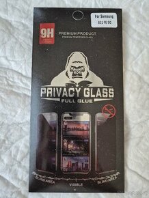 Privacy glass - Tvrzene sklo 9H pro Samsung FE 5G
