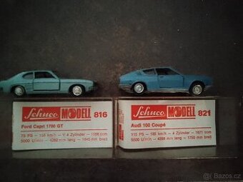 Schuco modely Ford Capri Audi 100