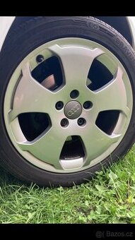alu kola 5x112 r17 AUDI 4x nové  letní pneu