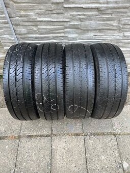 Použité letní pneu: 215/70/R15 c - 4 kusy