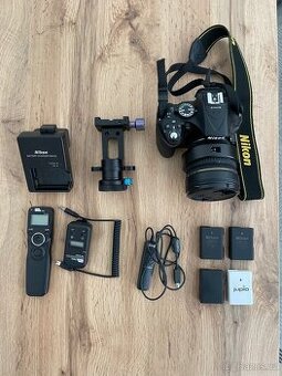 Nikon D5200 + Sigma 8mm f/3.5 + Příslušenství
