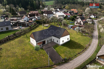 Prodej, rodinný dům, pozemek 2.490 m2, Strašín, Lazny