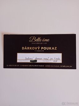 Belle âme poukaz - 1