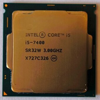 Procesor Intel Core i5-7400 3,00GHz + chladič