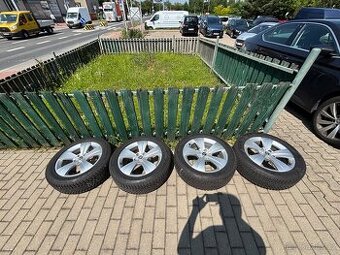 Alu kola 17" Škoda Superb + pneu 215/55 R 17