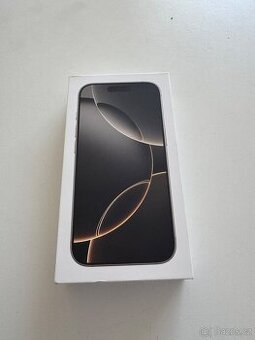 Apple iPhone 16 Pro 128GB Natural Titanium zabalený O2