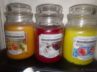 Nové svíčky Yankee candle