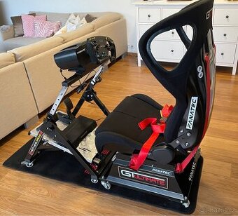 Herní kokpit Next Level Racing + Fanatec