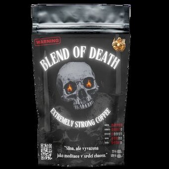 Blend of Death Coffee - zrnková káva 1000g - Buddhovy listy