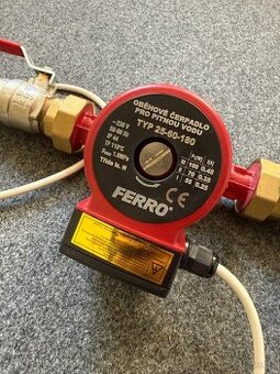 OBĚHOVÉ ELEKTRONICKÉ ČERPADLO FERRO 25-60/180MM