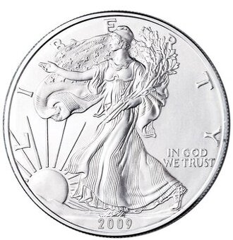 American Eagle -Liberty 2009/ Stříbrná 1 Oz mince