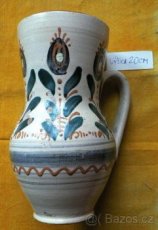 Džbán, mísa, skleněné nádoby, keram. dózy a další