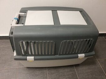 klec - značkový přepravní box - střední pes