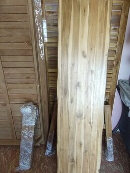 Masiv- lavička designová -nová z výstavky